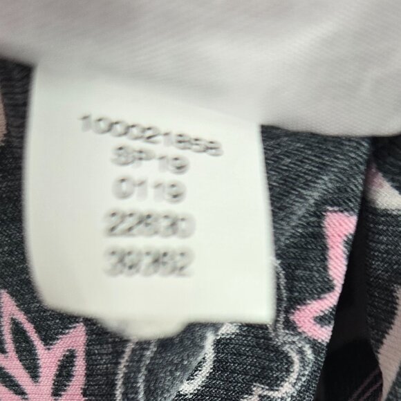 Charter Club Black Pink Geometric Midi Dress XXL - Picture 11 of 11